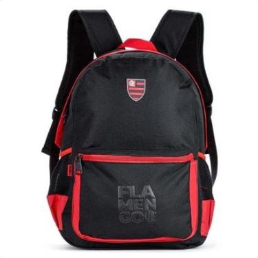 Imagem de Mochila Esportiva Xeryus Flamengo Clube 14002 Preto e Vermelho - Único-Unissex