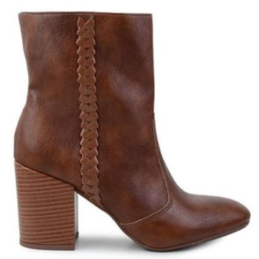 Imagem de Bota Feminina Suzana Santos CB Marrom Caramelo - 3246-Feminino