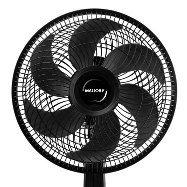 Imagem de Ventilador de Mesa Mallory Turbo Compact 30 cm, Silencioso, Hélice de 6 pás, Grade Especial em Sistema TS, Máxima Vazão e Mínimo Ruído