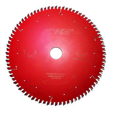 Imagem de Disco de Serra Para mdf Revestido 250mm x 80 dentes -KWS Com Teflon