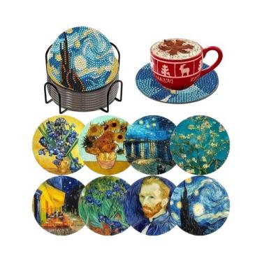 Imagem de Kit De Pintura Diamante Oceano DIY Para Iniciantes Adultos - 8 Peças C