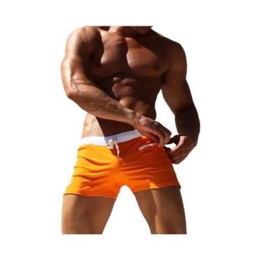 Imagem de Calções de Banho Masculinos Sexy - Cintura Baixa - Marca Aqux, BR-G, L