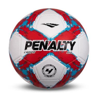 Imagem de Bola de Futebol de Campo Penalty Giz N4 Infantil XXV Branco, Branco, V