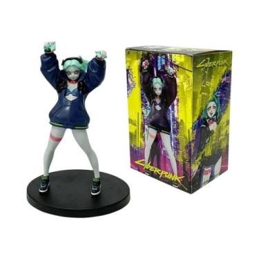 Imagem de Figura De Ação Anime Cyberpunk Edgerunners De 17cm, Lucy Super Hacker,