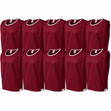 Imagem de Kit 10 Coletes Esportivos Para Treino Futebol TRB Poliéster Leve