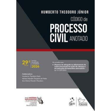 Imagem de Livro - Código de Processo Civil Anotado - 29ª Edição 2026
