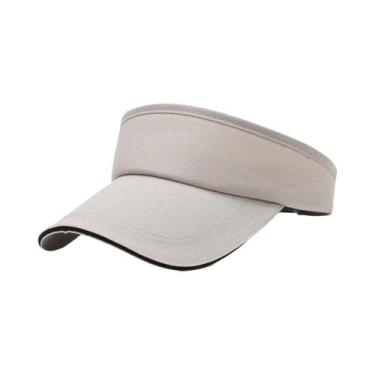 Imagem de Chapéu De Sol Unissex Personalizado Com Visor Aberto Para Viagens, Esp
