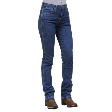 Imagem de Calça Jeans Feminina Slim Fit Azul Wrangler 32368