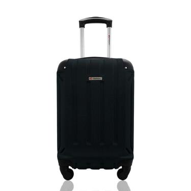 Imagem de Mala Rígida De Fibra 360° Tamanho Bordo - Gladiador - A5 - Preto