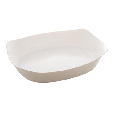 Imagem de Travessa Retangular de Vidro Smart Cuisine 37x28cm Luminarc Branca
