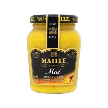 Imagem de Mostarda Maille Dijon Au Miel Com Mel Original Francesa 215g