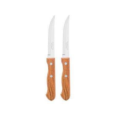 Imagem de Jogo de Facas Churrasco Tramontina Inox Dynamic - 2 Peças
