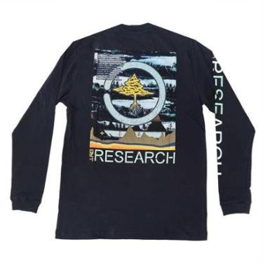Imagem de Camiseta Manga Longa LRG Elevated Woods - Preto-Masculino