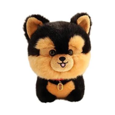 Imagem de Brinquedos De Pelúcia Realistas E Fofos, Cachorrinhos Macios Para Meni