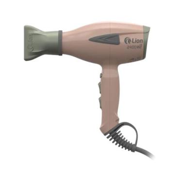 Imagem de Secador De Cabelo Profissional 2400w  Lion Pro, Rosa, 110V