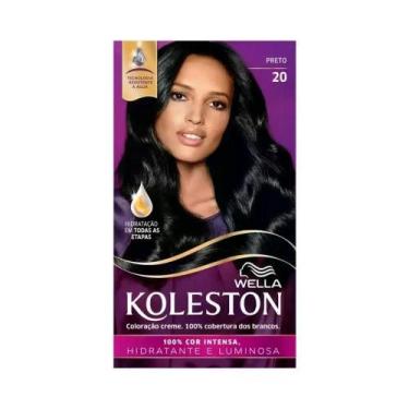 Imagem de Wella Koleston Kit Coloração Preto Natural 20 Óleos Hidratantes 100% C