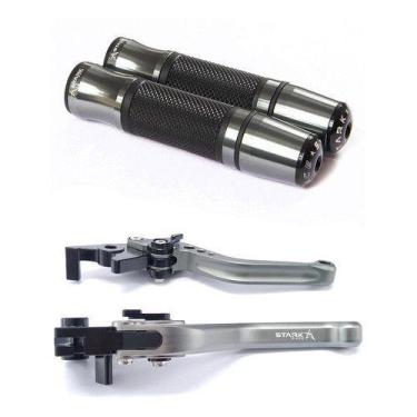 Imagem de Kit Stark Manete Manopla Suzuki Gsxr Srad 1000 08 09 - Stark Race, Tit