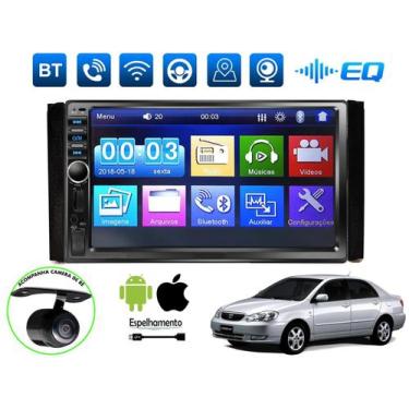 Imagem de Central Multimidia Mp5 Corolla 03 a 07 Hillux 05 a 11 Radio Fm Espelha