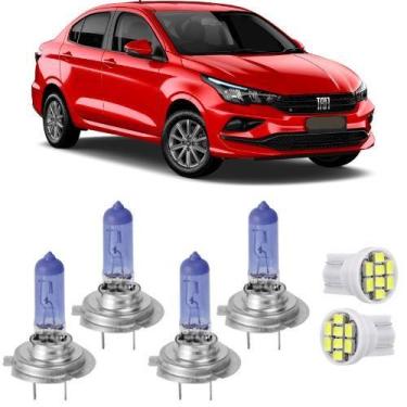 Imagem de Kit lâmpadas super brancas fiat cronos - VELOX TIGER CINOY TECHONE