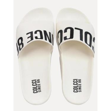 Imagem de Chinelo Colcci Masculino Slide Bianca Branco-Masculino