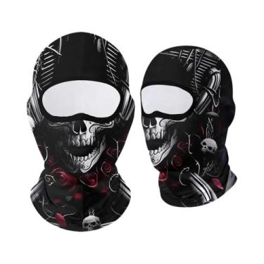 Imagem de Máscara Balaclava Protetora Respirável E À Prova De Vento UV Para Moto