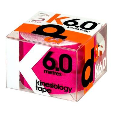 Imagem de Bandagem Elástica Hipoalergênica D3Tape K6 Kinesiology Tape, Rosa
