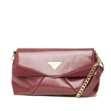Imagem de Bolsa Feminina Rafitthy Tote Pequena Envernizado Marsala-Feminino