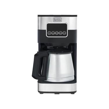 Imagem de Cafeteira Elétrica Black Decker Touch Programável Jarra Inox Base Aque