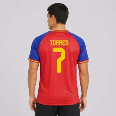 Imagem de Camisa Espanha La Roja 7 Torres - Balboa, M