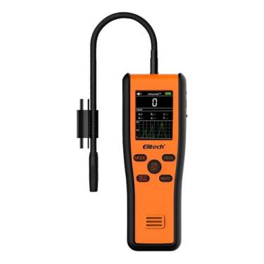 Imagem de Detector Fuga Gás Com sensor De Infra,diodo Inframate Elitech Laranja 