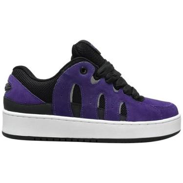 Imagem de Tênis Double-G Savage Roxo Masculino Skate Retro Robusto, Roxo, 43
