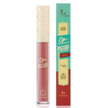 Imagem de BATOM LÍQUIDO LATIKA LIP MATTE NUDE Nº34