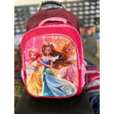 Imagem de Mochilas escolares infantil temáticos - Mix, 3 princesas