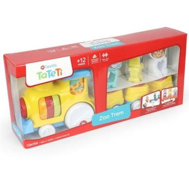 Imagem de Brinquedo Infantil Zoo TREM Tateti 3031 Amarelo