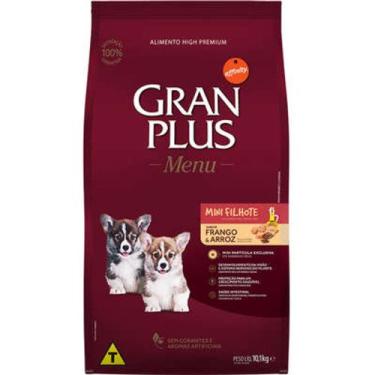 Imagem de Ração GranPlus Menu para Cães Filhotes - Gran plus