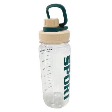 Imagem de Squeeze de Plástico com Alça 800 ml Creme - Quanhe