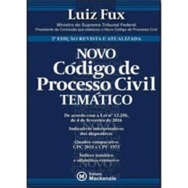 Imagem de Novo codigo de processo civil tematico - MACKENZIE