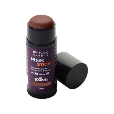 Imagem de Protetor Solar e Base Pink Stick FPS90 FPUVA70 100km Ultra- 14g - Pink