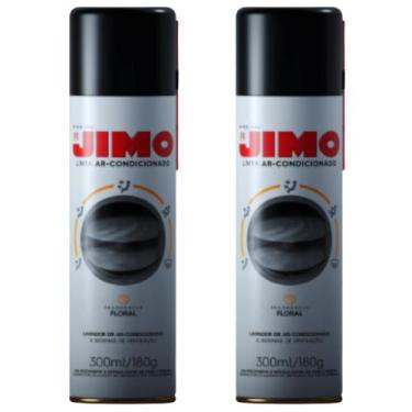 Imagem de Kit 2 Limpa Ar-condicionado Automotivo Carro Aero 300ml Jimo