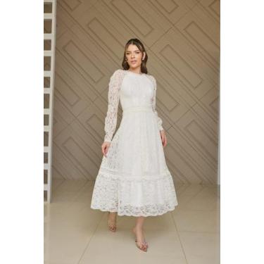 Imagem de Vestido de noiva midi victoria - DOCE MARIA, M