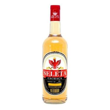 Imagem de Cachaça Premium Seleta Ouro Garrafa 1000ml