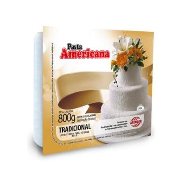 Imagem de Pasta Americana Branca Tradicional Arcolor 800g