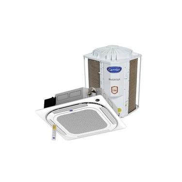 Imagem de Ar Condicionado Split Cassete Inverter Carrier Connect R32 48000 BTU/h Quente e Frio Mo...