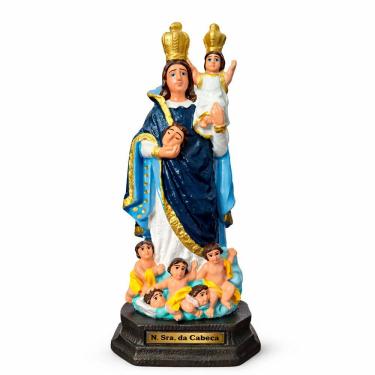 Imagem de Imagem de Nossa Senhora da Cabeça de Borracha Inquebrável - 22 cm