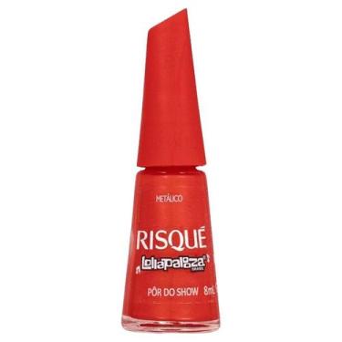 Imagem de Esmalte Risqué Metálico Lollapalooza Brasil Pôr do Show 8ml