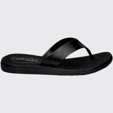 Imagem de Tamanco Chinelo Feminino Tiras Brilhante Conforto Beira Rio 8395.200.9