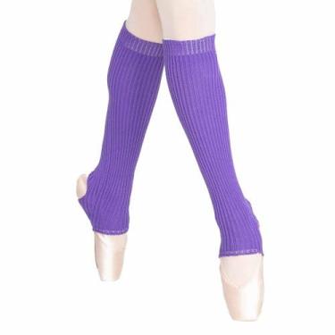 Imagem de Polaina Bailarina com Pé Adulto Só Dança SD-5622, Roxo, Único