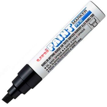 Imagem de Pincel marcador permanente Paint Marker Preto PX-30 - Uni-Paint