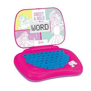 Imagem de Laptop Infantil Eletrônico - Bilíngue - Barbie - Candide