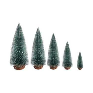 Imagem de Árvore De Natal Artificial Verde Para Decoração De Casa, Acessório Par